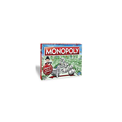Monopoly - Clásico, Edad Recomendada: a Partir de 8 años (Hasbro C1009105)