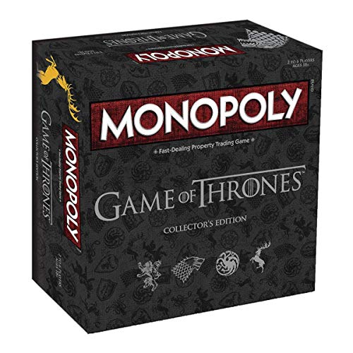 Winning Moves Monopoly Juego de Tronos (Edición Coleccionista). Juego de Mesa- Versión en español