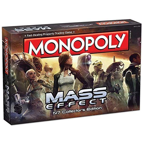 Monopoly 002572 Mass Effects - Juego de Mesa [en inglés], Multicolor