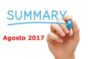 resumen de agosto 2017