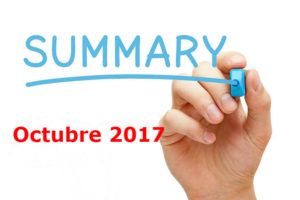 Resumen de Octubre 2017