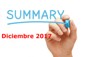 resumen de Diciembre 2017