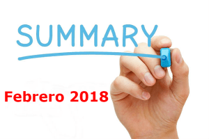 resumen de febrero 2018